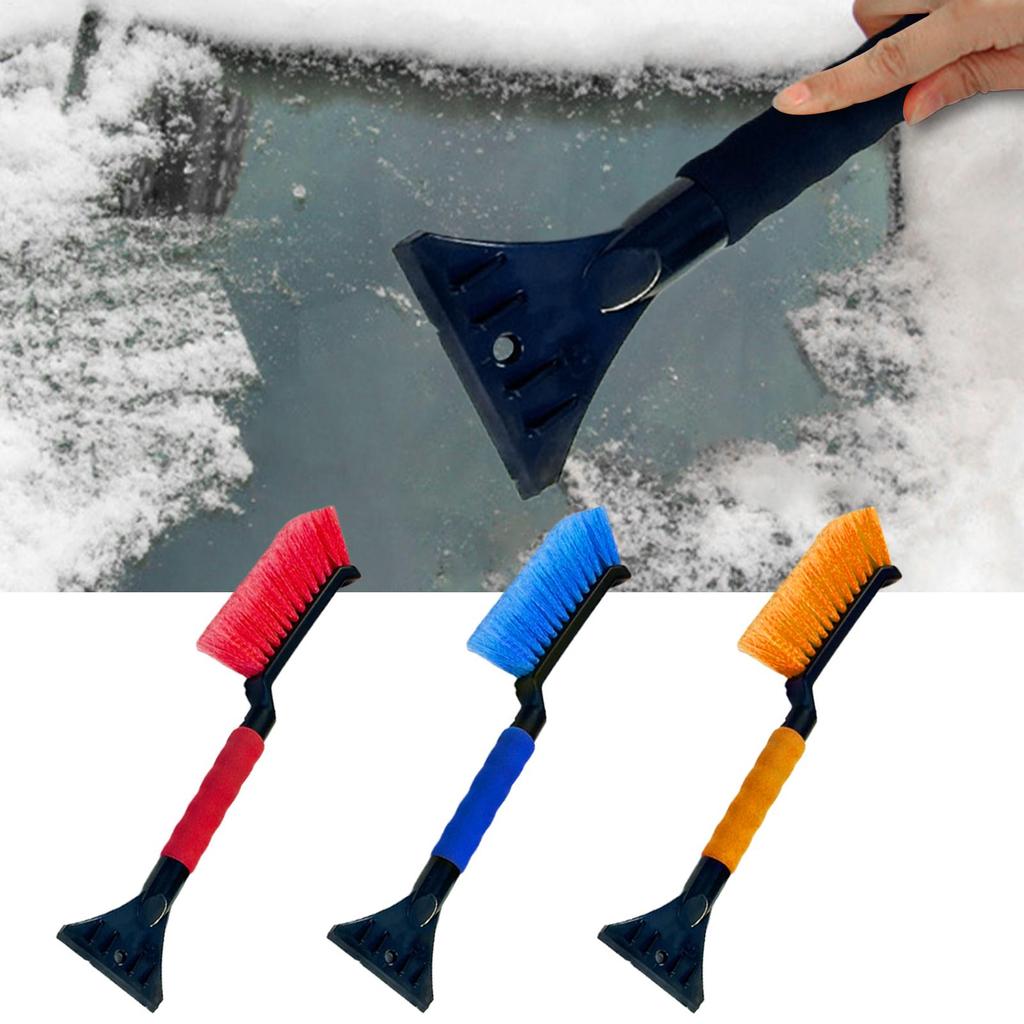 Car Snow Brush and Ice Scraper Car Window Scraper for Snow and Ice Ergonomic Foam Grip Snow Cleaner for Car Window Ice Scraper