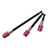 4Pcs Drill Bit Extension Set Magnetic Drill Screwdriver Bit Holder Bar Chucks Holder Extenders 1/4inch Hex Bit Holder