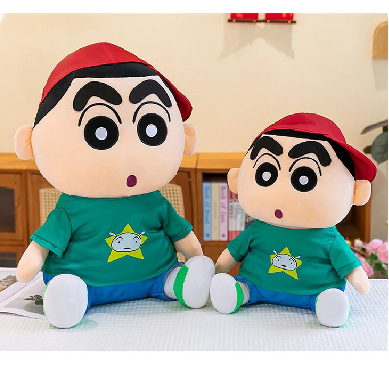 Adorable Crayon Shin Chan Plush Toy In Hoodie Design Soft And Cuddly Doll For Kids