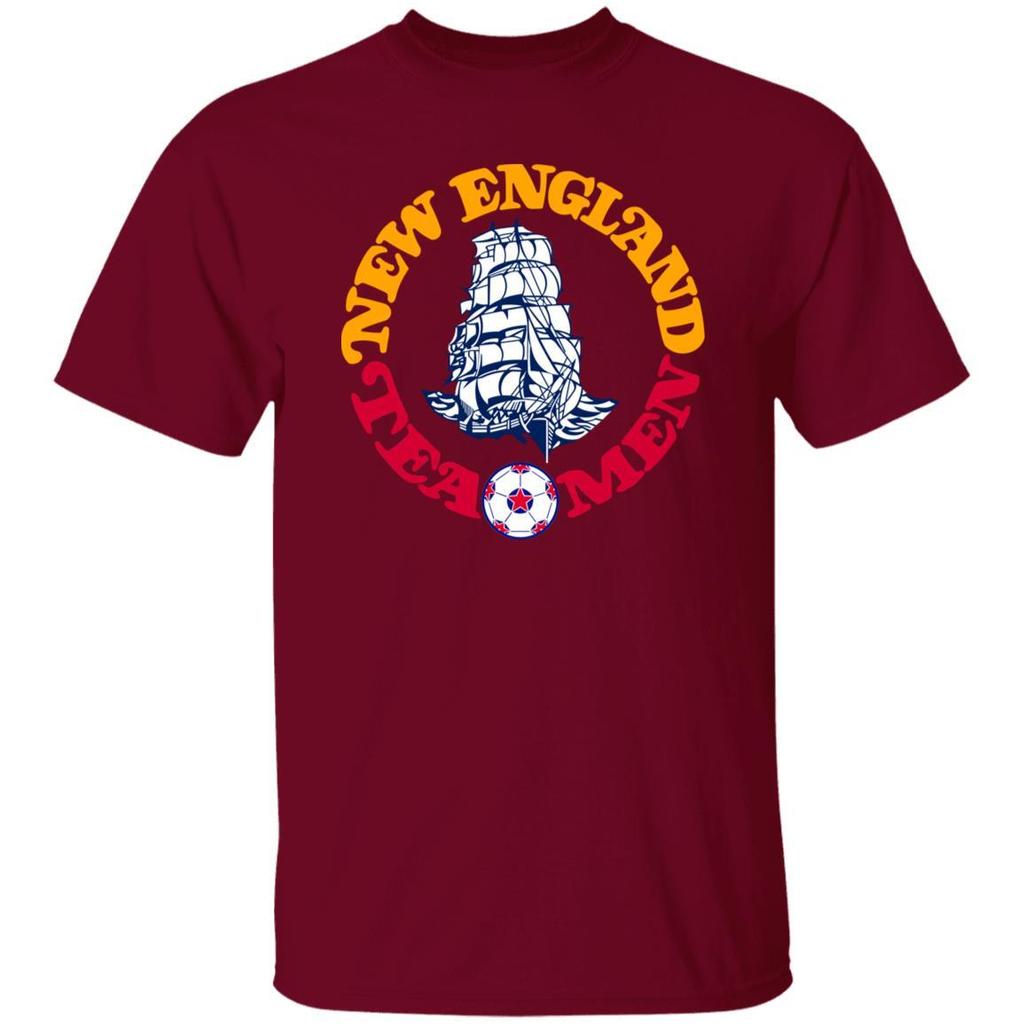 New England Tea Men T-shirt Classic NASL Soccer