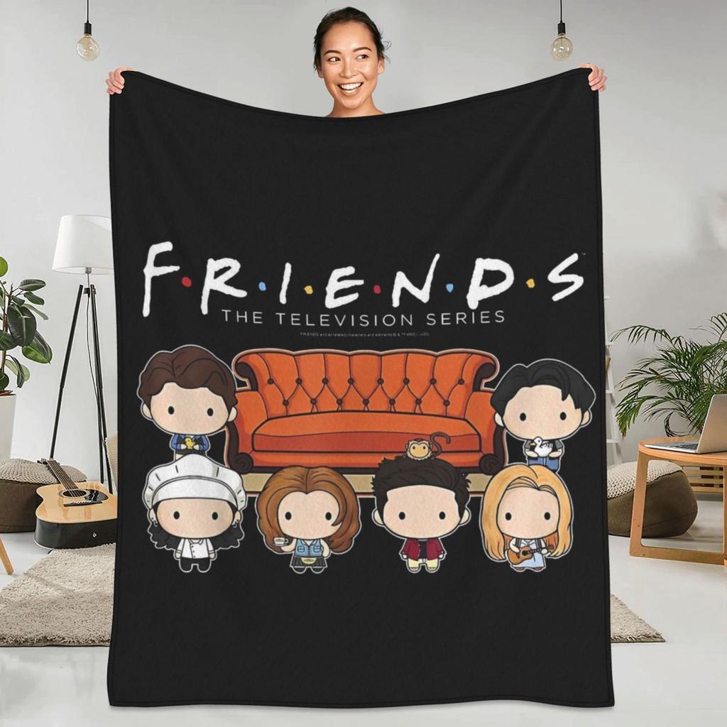 Сериал Друзья Теплое Одеяло Мультяшный Central Perk Дорожное Плюшевое Одеяло Забавный Домашний Декор Фланелевое Покрывало на Кровать Покрывало