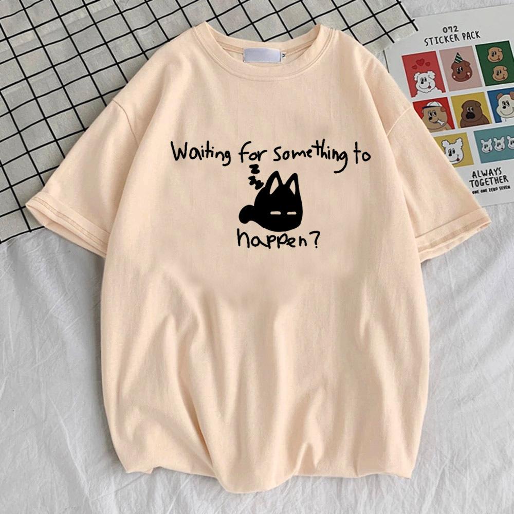 Omori t-shirt teen kawaii Pastel anime Breathable shirt Pastel Comfortable korean clothes streetwear Classic harajuku