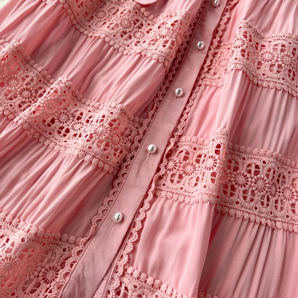 Роскошные вечерние кружевные длинные платья для подиума, женское однобортное однобортное однобортное лоскутное бандажное платье с рукавами-фонариками