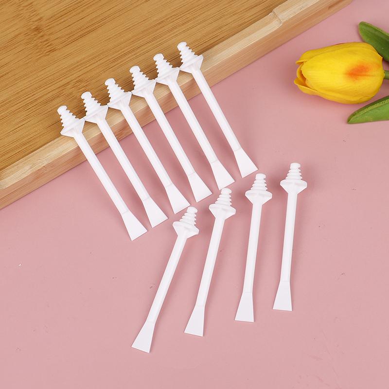 10 шт. восковая палочка для носа, пластиковая одноразовая палочка для удаления волос, восковая палочка