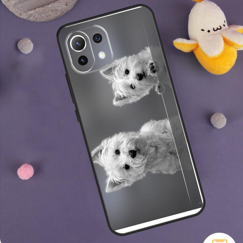 Чехол для телефона Xiaomi 15T 13T 14T Pro 14 15 Ultra 17 Pro Max POCO X7 X6 X5 F5 F6 F7 F8 Pro с изображением собаки Вест-хайленд-уайт-терьер