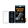 Tempered Glass Panzerglass E2E Super+ Microfracture Antibacterial For iPhone 12 Pro Max - With Black Frame
