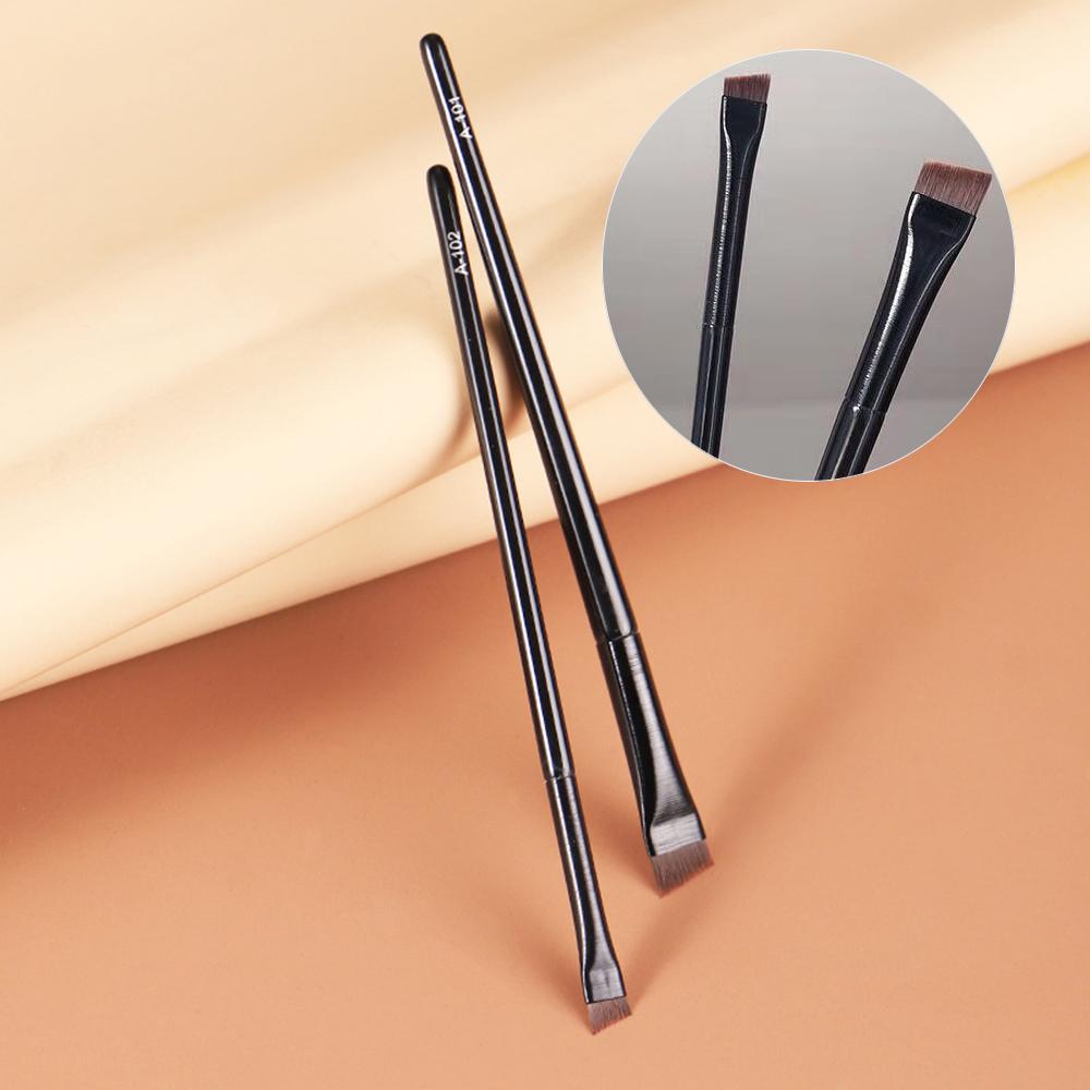 Synthetic Fiber Brow Contour Brush Makeup Brushes Eye Liner Brow Brushes Eyebrow Eyeliner Brush