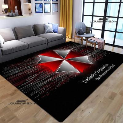 R-Resident Evil Ковер с принтом Umbrella Нескользящий ковер ковры для гостиной ковер для зоны коврик для двери декор спальни подарок на день рождения
