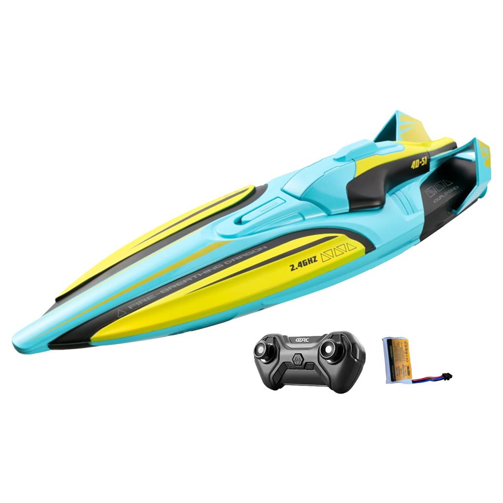 Детская радиоуправляемая лодка 30 км/ч гоночный катер с дистанционным управлением корабль выносливость 25 минут водная игра высокоскоростные детские игрушки гифки для детей