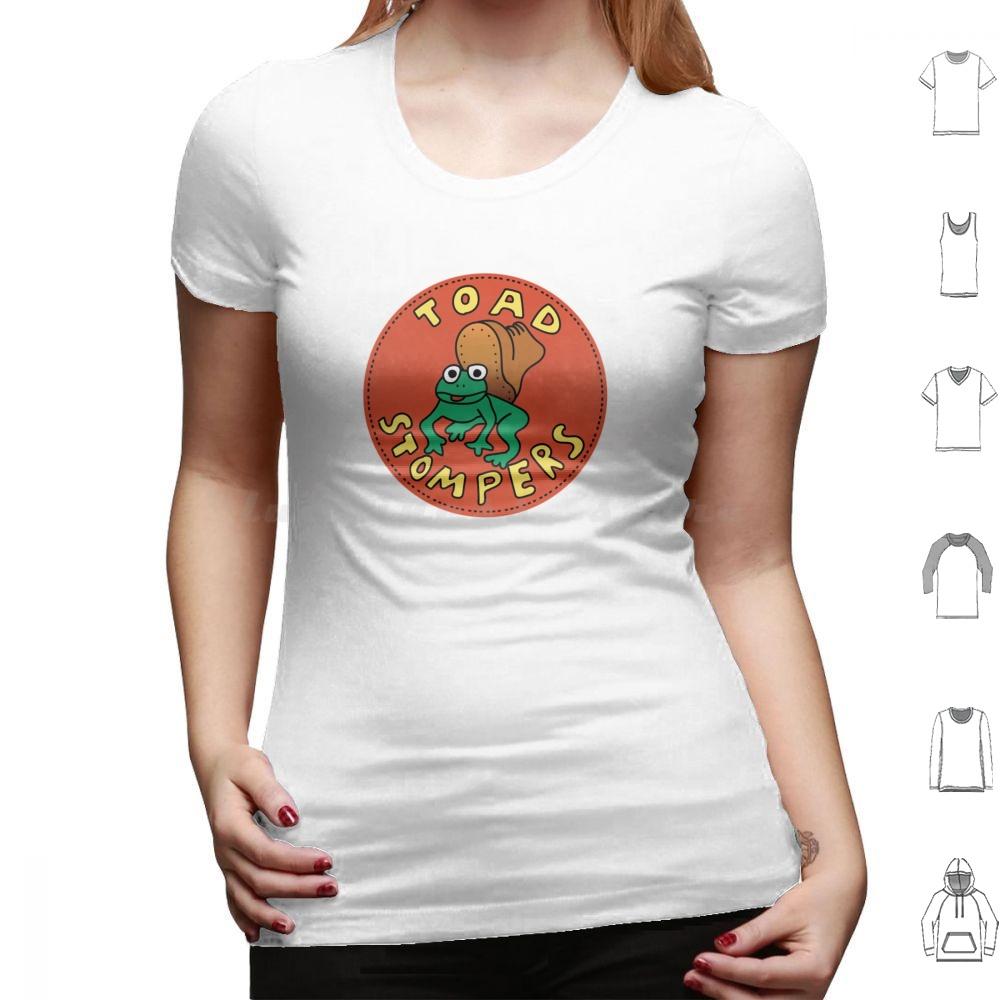 Hell Comes To FrogtownToad Stomper Badge T Shirt 6xl Cotton Cool Tee Hell Comes To Frogtown Roddy Piper Cult Movie Film Toad