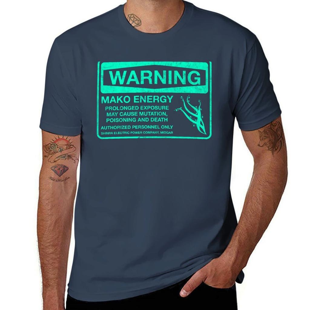 Warning Mako Energy Tshirt Perforunisexce Workout Short Sleeve Tee