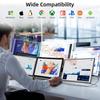 14" 14.1"Portable Dual Monitor FHD IPS Screen Plug&Play USB-C Laptop Extender Triple Laptop Screen Extender  Second Display