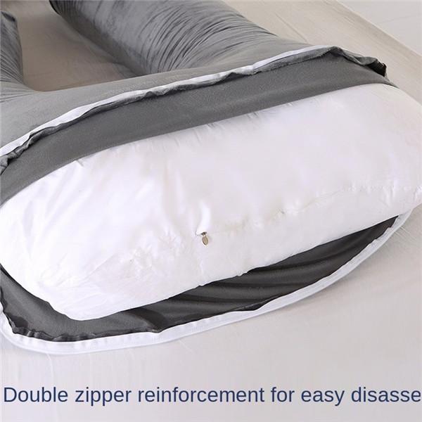 Pregnancy Pillow Sleeping Support Pillow For Pregnant Women J Shape Maternity Pillows Full Body Giant Maternity Pillow Waist Support