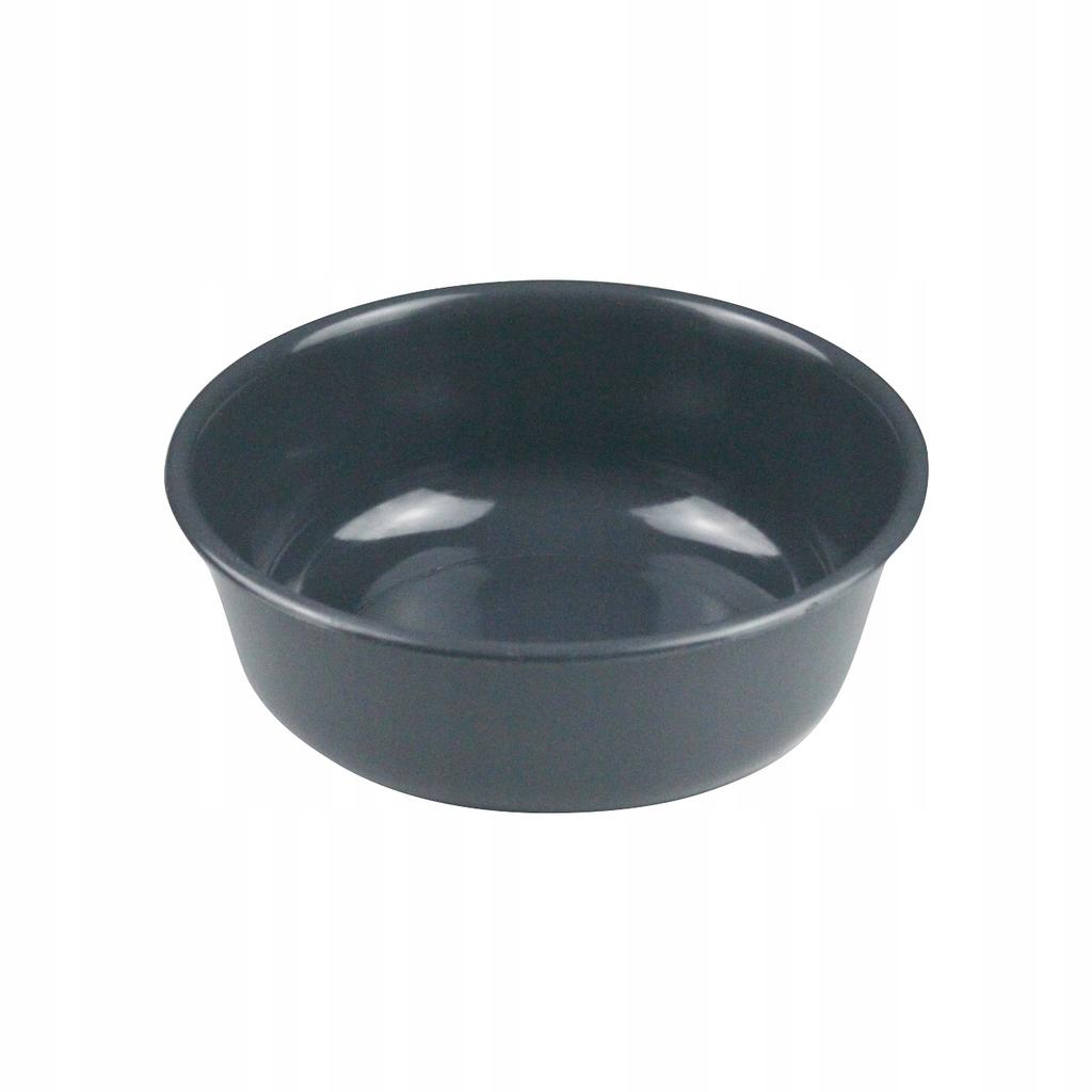 Round Plastic Bowl 1.2 l Dark Gray/Graphite/Anthracite
