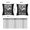 Haunted Mansion Spooky Show Square Pillowcase Polyester Linen Velvet Pattern Zip Decorative Pillow Case Bed Cushion Case
