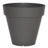 Flower Pot - RIVIERA - Soleilla Round - Ø 39.2 X 35.8 Cm - Glittery Grey