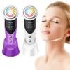 7 в 1 Массажер для подтяжки лица RF EMS Микротоковое омоложение кожи Свет для лица Мезотерапия Антивозрастной аппарат для красоты и устранения морщин