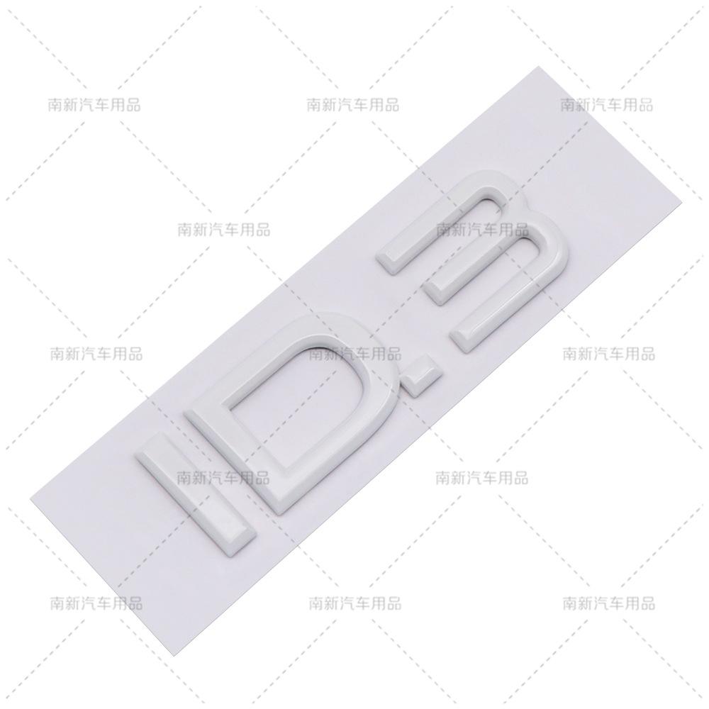 1Pc 3D ABS Car Rear Trunk Emblem Badge Sticker Styling Accessories