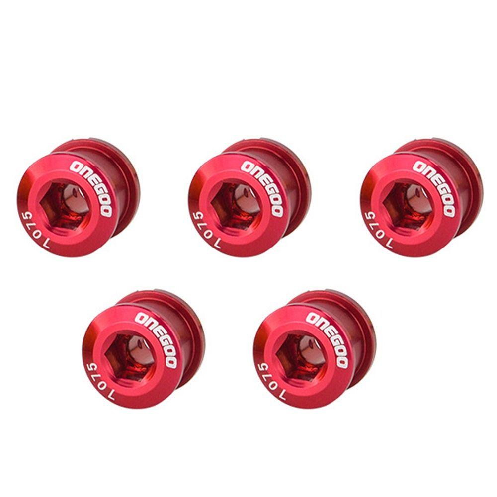 Bike Accessories Alloy Disc Screw Chainring Wheel Bolt Cycling Crankset Parts Chainwheel Screws