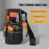 Thicken Electrician Tool Bag Waterproof Tools Storage Bag Portable Waist Belt Pouch  Carpenter