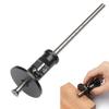 0-120mm Wheel Marking Gauge Metal Bar Wood Scriber Hand Tools for Carpenter Gauge Woodworking Marking Scriber with Scale
