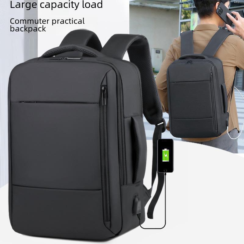 Men's Multifunctional Laptop Backpack for Business Commuting