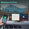 10.26" Экран CarPlay DVR: 4K Фронтальная, 1080P Задняя, Видеорегистратор с ночным видением