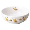 Kinsei Pottery Monpoke Ceramic Ramen Made In White "Pokémon" Bowl, Approx. 15cm, Japan, 050143,