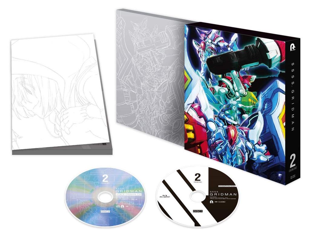 SSSS.GRIDMAN Том 2 [Blu-ray]