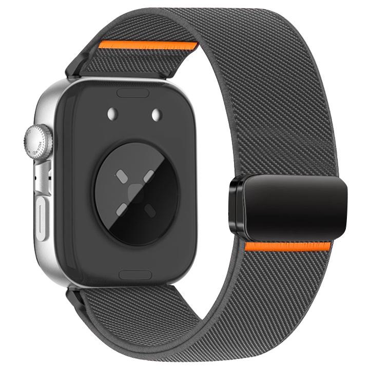 Нейлоновый ремешок для часов Huawei Fit3/Fit4/Pro с магнитной застежкой и металлическими звеньями