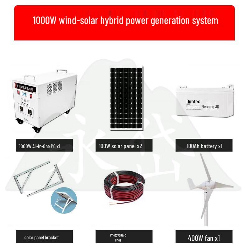 Yongdai Solar & Wind Hybrid Power System