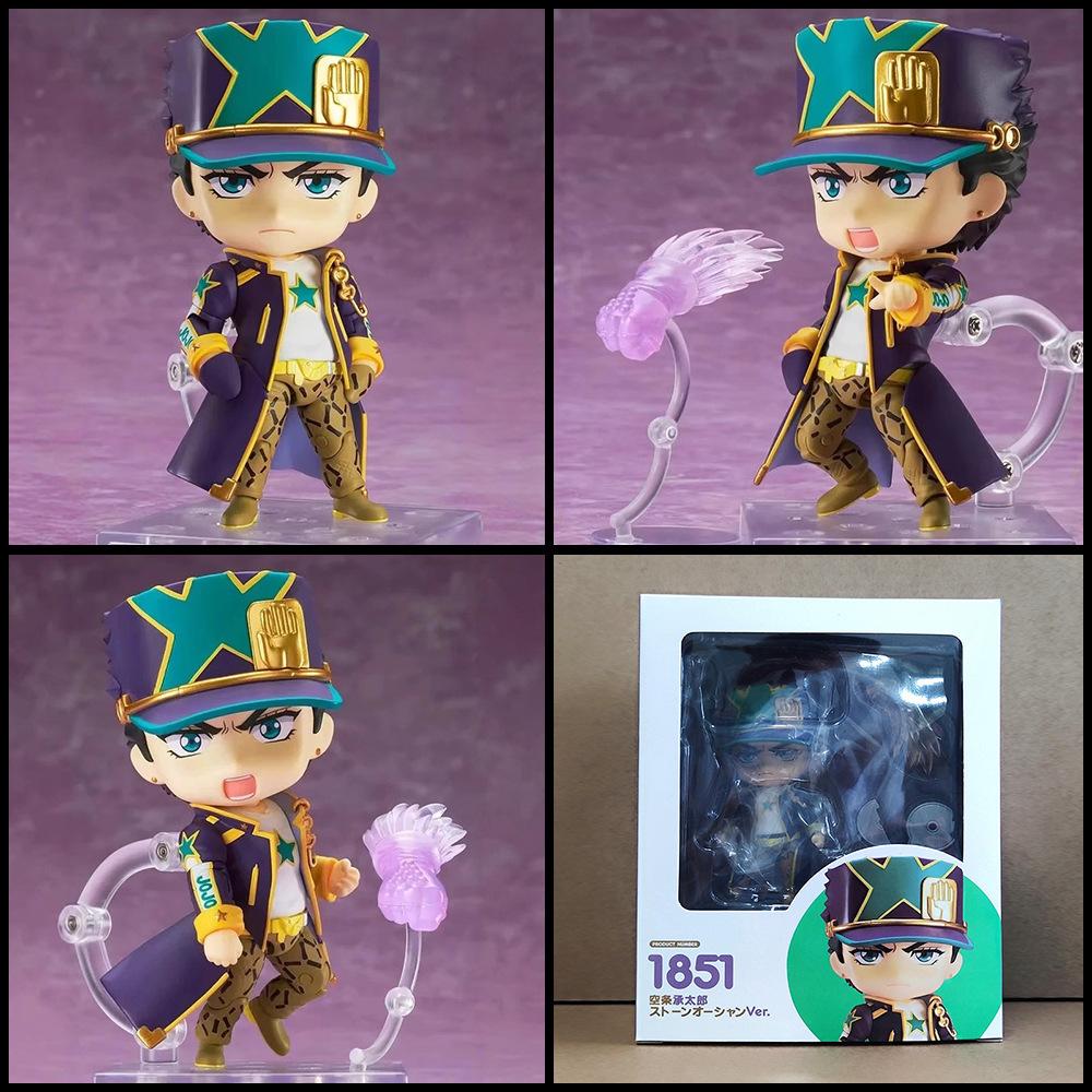 Набор Фигурок Аниме JoJo's Bizarre Adventure Фигурки Действия Сменные Лица Подвижные Суставы Коллекционные с Артикулируемой Позируемой Детальной Масштаб