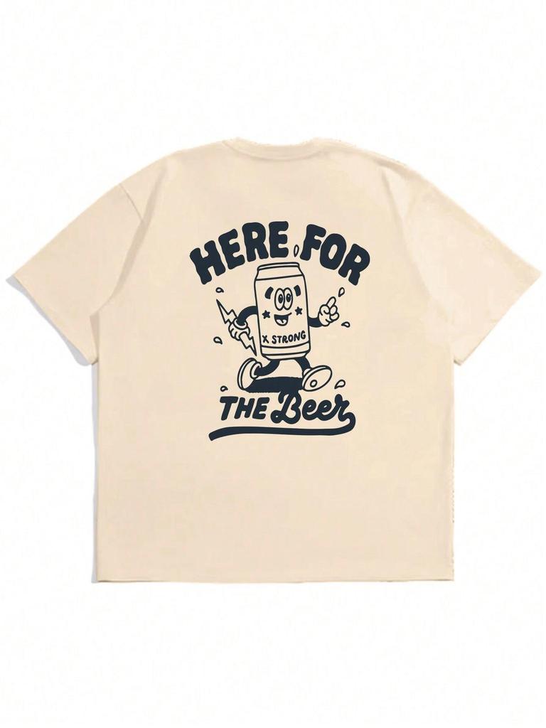 Letter Art Print Design Printed Boy Tshirt Lovely Street T Shirts Outdoor Design TShirt Holiday Loose Fitting Short Sleeved