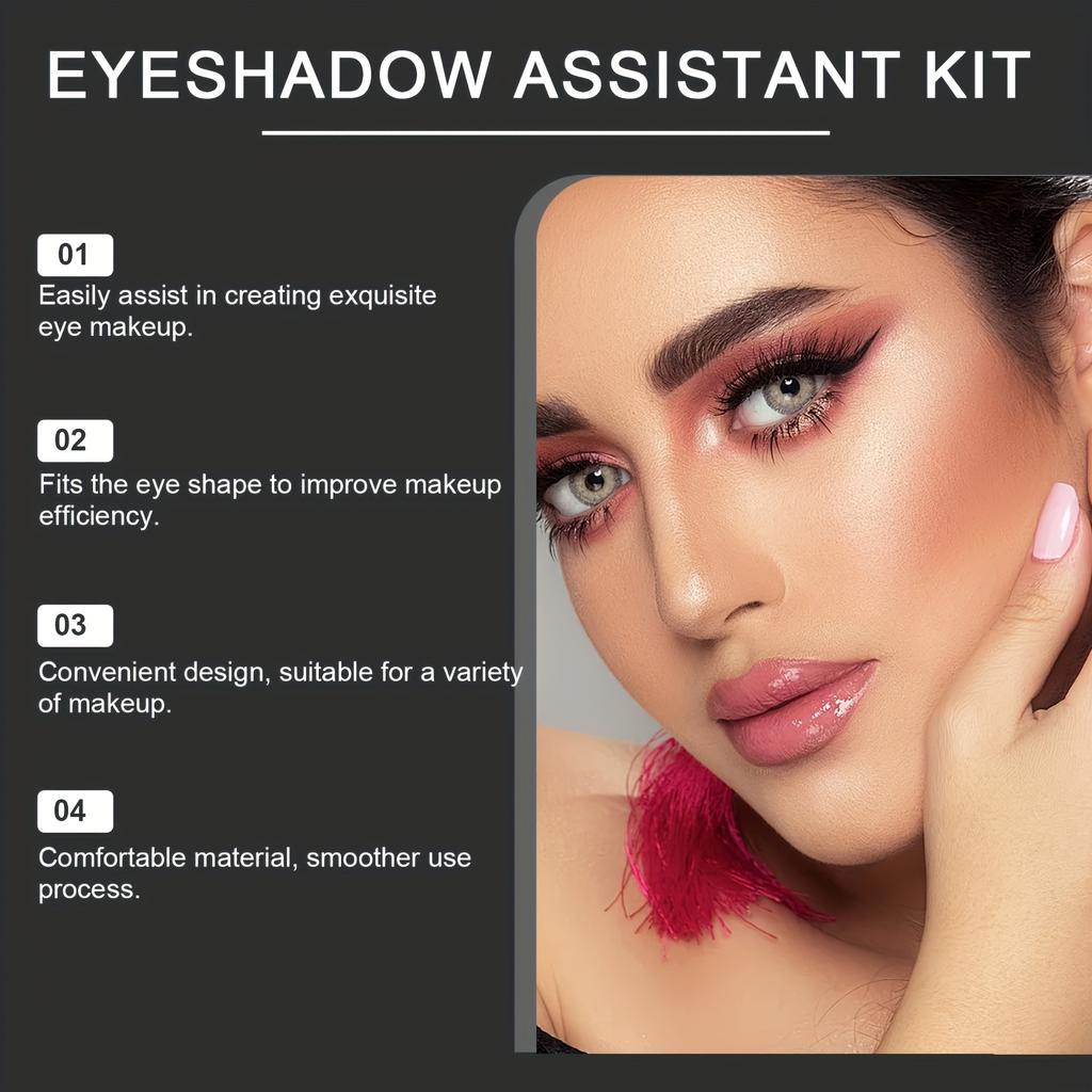 Инструмент-помощник для макияжа глаз для начинающих Подводка для глаз Тени для век Трафарет Косметический гид