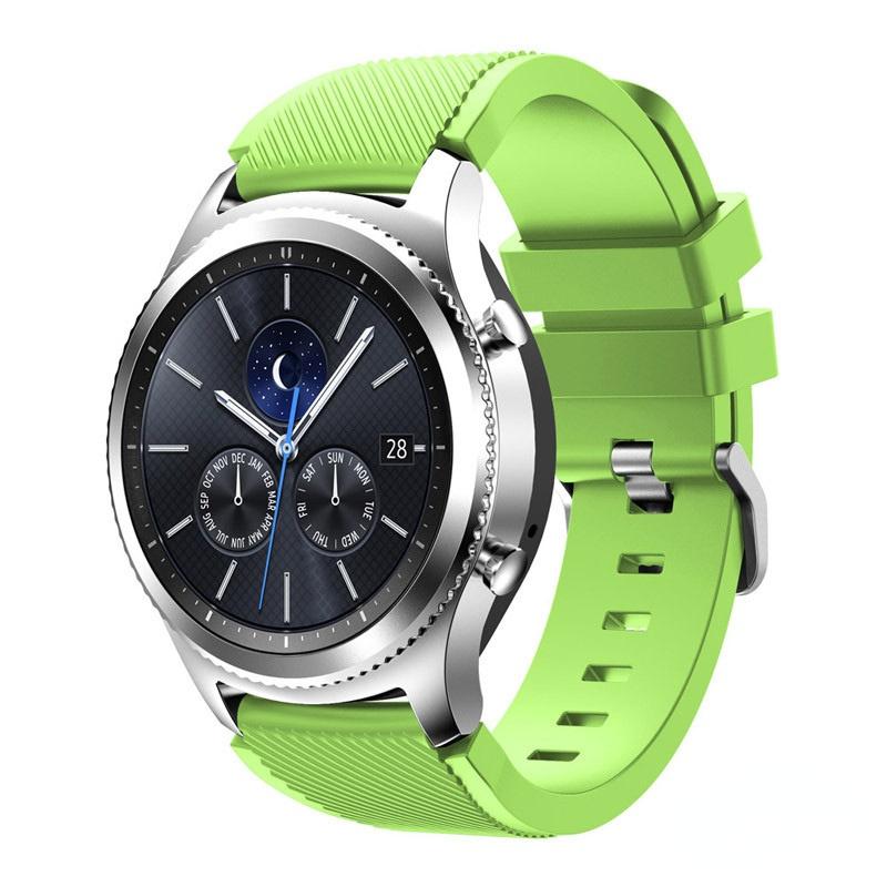 Классический 22 мм силиконовый ремешок для Samsung Galaxy Watch 3 45 мм/Huawei Watch 3/GT2 мягкий спортивный браслет-браслет для Amazfit GTR 47 мм Correa