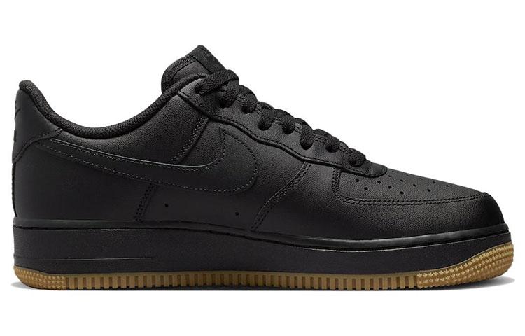 Nike Air Force 1 Low '07 Черный с Gum 2022 DZ4404-001
