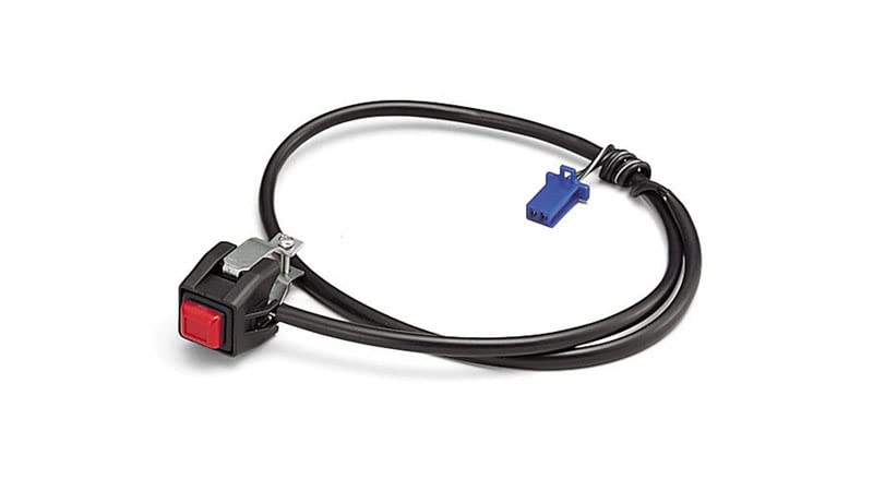 Kijima Motorcycle Parts Starter Switch Push Type 2P Blue Connector Universal ON/OFF 2-Pole 304-612