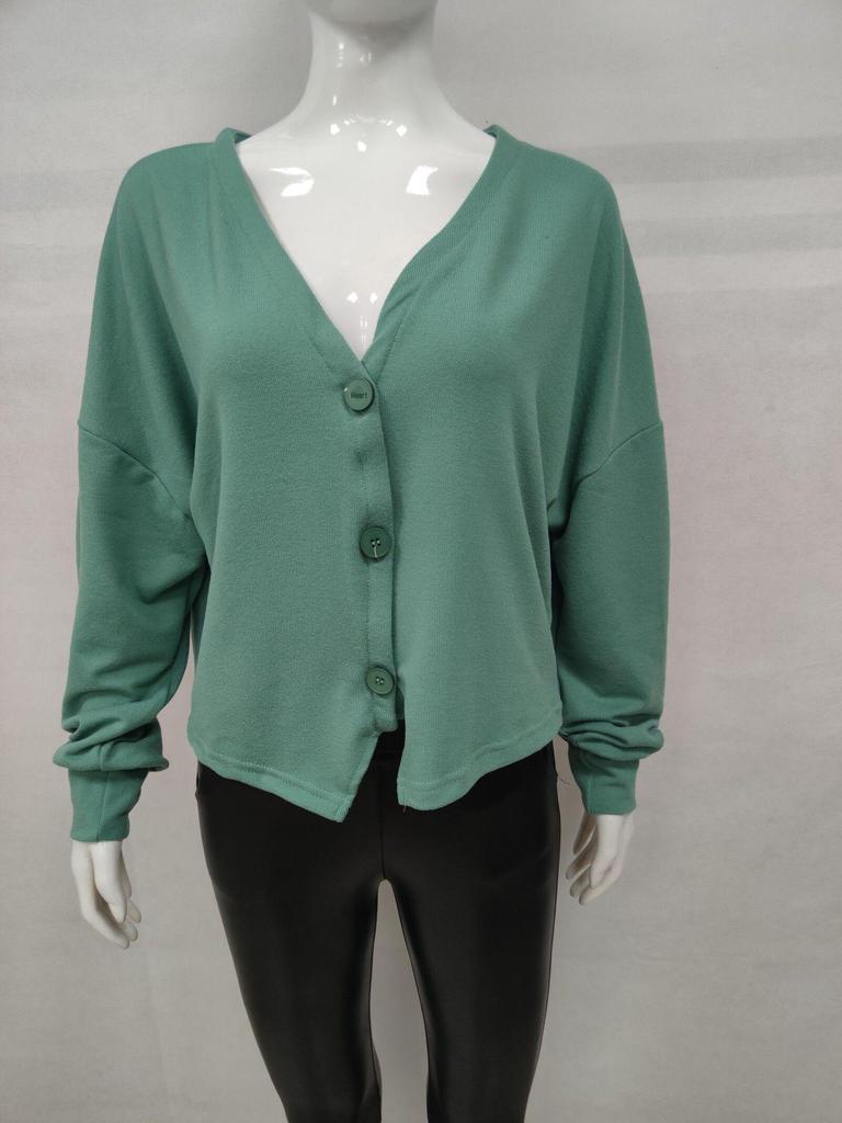 Женский свитер свободного покроя из трикотажного кардигана осень/зима 2020 года