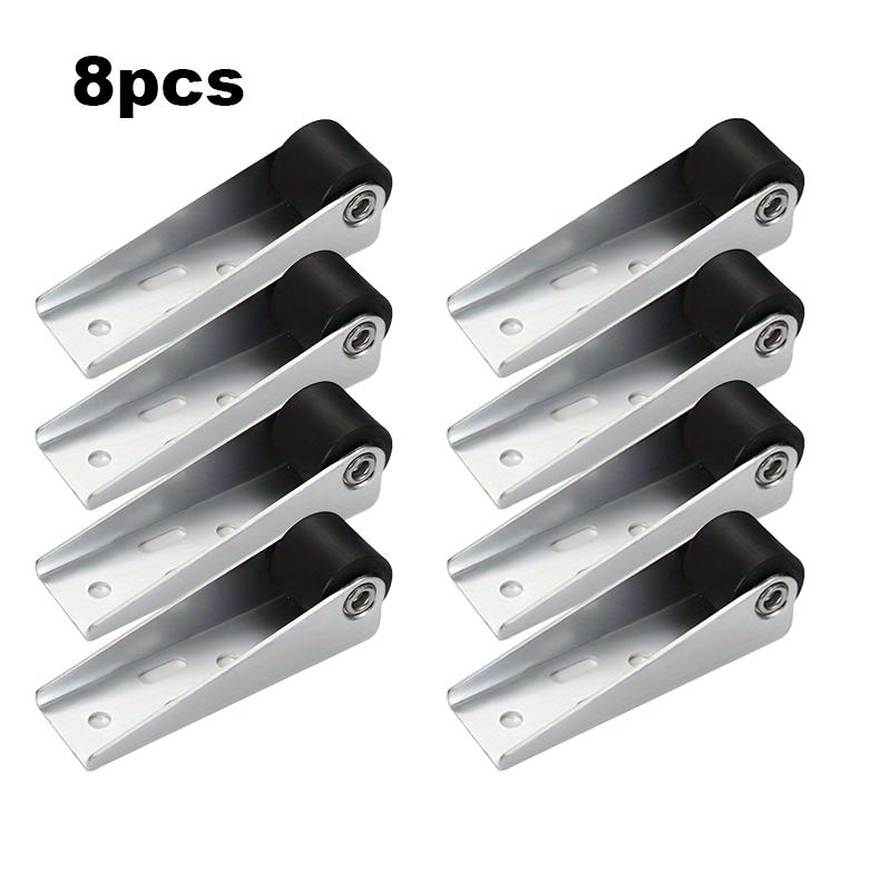 Комплект из 4-х прочных универсальных колес с винтом - бесшумные нейлоновые колеса для раздвижных дверей и вертикальной миниатюрной мебели