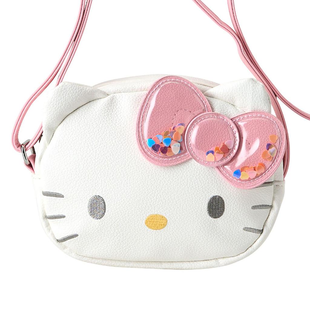 Kids Face Shape Shoulder Bag Hello Kitty Gift for Children 274151 [Sanrio]