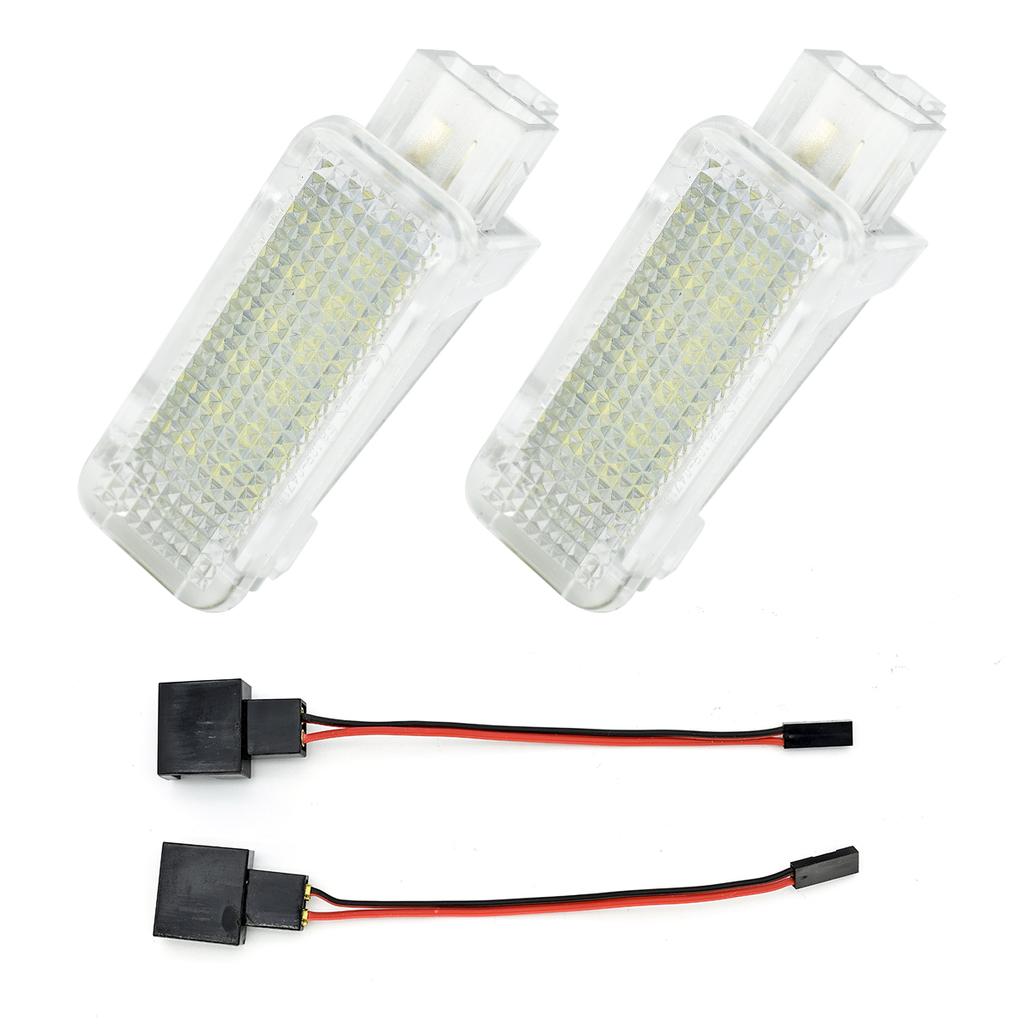 Светодиодный фонарь в пространстве для ног для VW Jetta MK5 Tiguan Touareg Transporter T5 Eos Scirocco для Porsche Cayman White