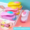 1pc Portable Sealing Machine Mini Handheld Holder Electric Heating Plastic Bags Food Packaging Sealing Kitchen Storage Supplies