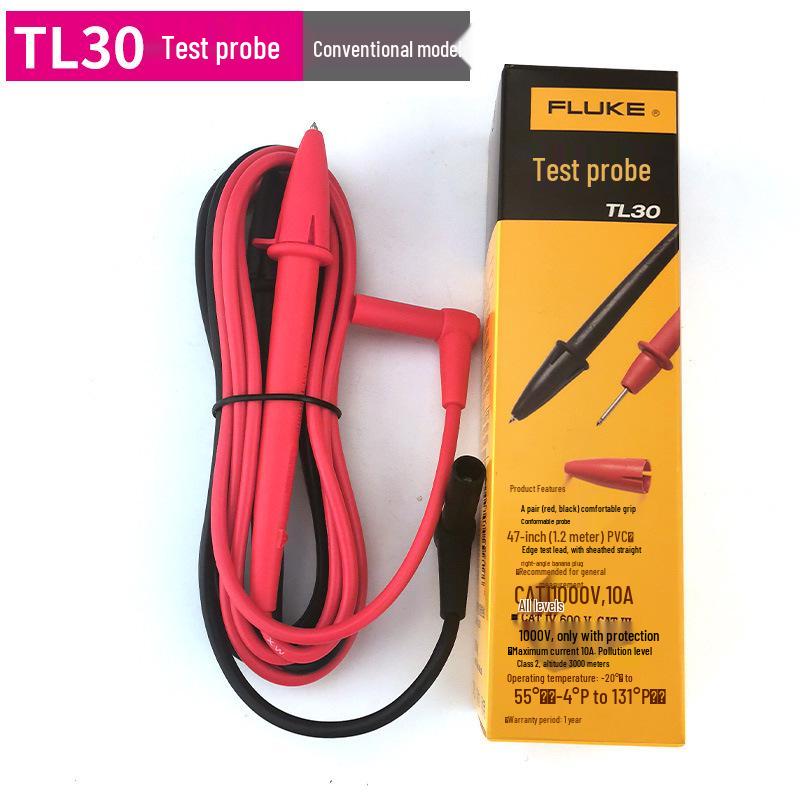 Fluke TL30 TL175 Multimeter Probe, High-End Pure Copper, TL75 Extra Sharp Test Lead Accessories