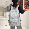 Портфель: Школьный рюкзак в японском стиле, высокоэстетичный рюкзак-тай-дай для учеников средней школы, легкий школьный рюкзак большой вместимости