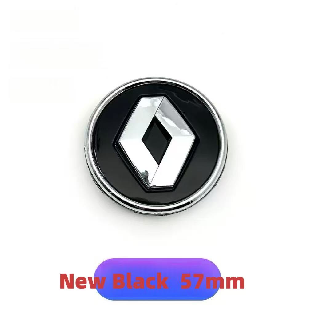 4pcs 57mm Wheel Center Hub Caps For Renault Trafic Duster Megane 2 3 4 Clio Duster Fluence Logan Captur Arkana Laguna MK4 Zoe R Z111