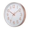 Wall Clock Large Numerals Design Easy-to-Read Battery Operated Modern Silent Non-Ticking Round Clock Wall Decoration
