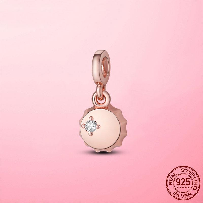 925 Silver My Love Starfish Flamingo Pendant Charms Fit Original Original Me Bracelet DIY Bead Jewelry For Women