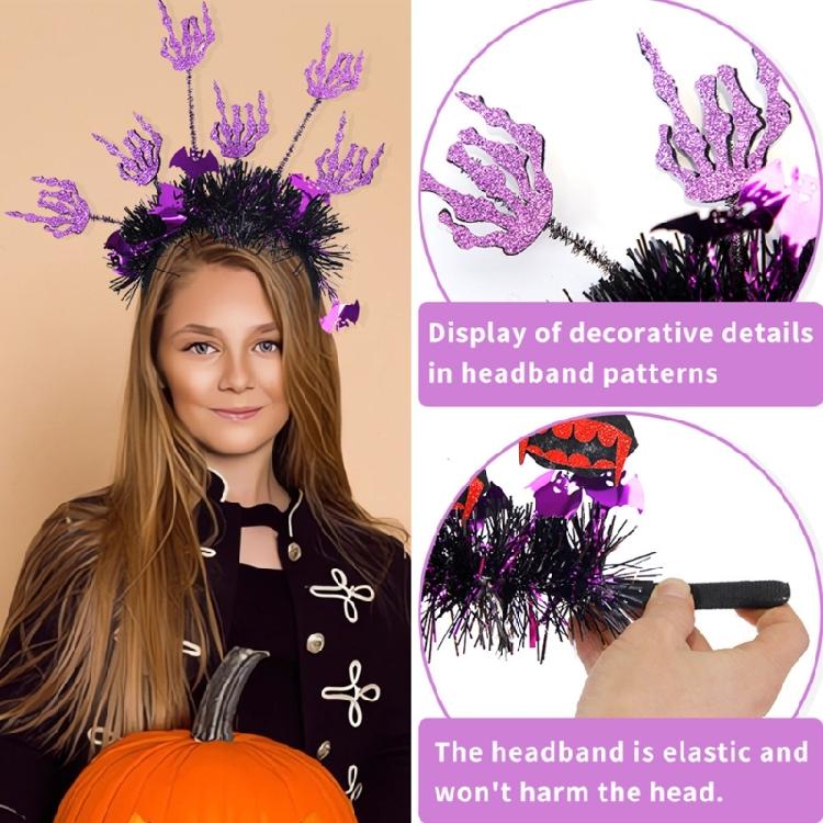 Multifunctional Stylish Hair Band Washing Face Headdress Comfortable Hair Rings for Halloween Celebrations and Seasonal