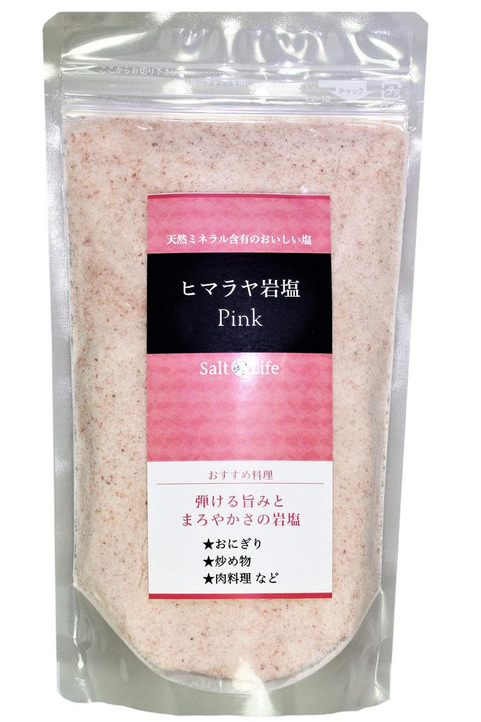 Kiseki Salt Life Himalayan Rock 300g Salt, Pink,