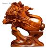 Chinese Creative Solid Wood Carved Cabbage Decoration Home, Living Room, Shop, Crafts Company Opening Gift